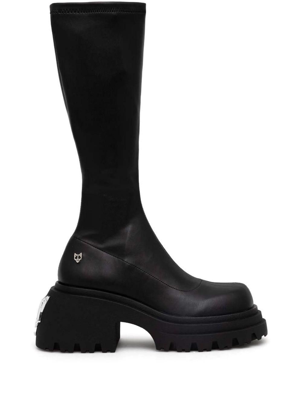 Naked Wolfe Sasha boots - women - Other fibres - 7 - Black