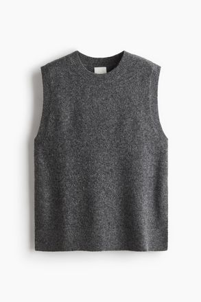 H&M Pullunder - Dunkelgraumeliert