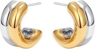 Liv Oliver 18K Plated Earrings