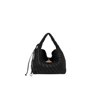 Gianni Chiarini Aurelie Woven Shoulder Bag - female - Gianni Chiarini - Shoulder Bags - Black - ONE SIZE - Bags