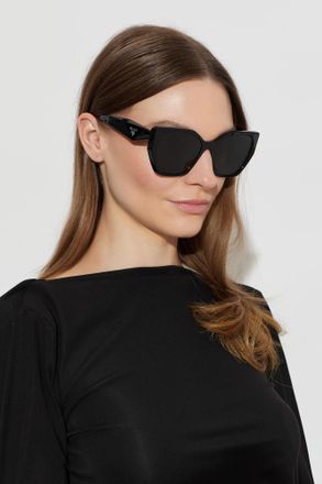Prada Sunglasses 19ZS, Unisex, Black
