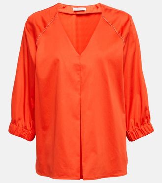 Max Mara Pordoi cotton blouse