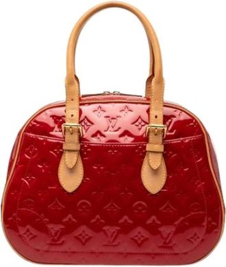 Louis Vuitton Pre-owned Handbags, female, Red, Size: ONE SIZE Pre-owned Leather Handbag