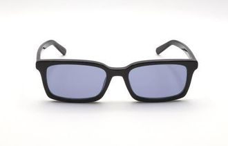 Maison Margiela 54mm Rectangular Sunglasses in Noir Azure at Nordstrom