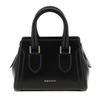 Alexander McQueen Mini Birdee Bag - female - Alexander McQueen - Handbags - Black - ONE SIZE - Bags