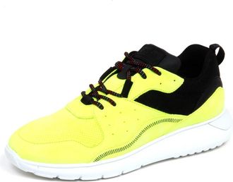 Hogan Interactive 3 Mod. Basso - Heren - Sneakers - Geel - 40 1/2 EU - Su&egrave;de - Schoenen