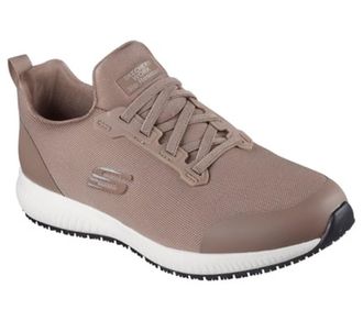 Skechers Mens Squad Sr Myton Sneaker, Taupe, 9.5 UK