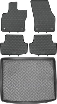 OEM Juego De Alfombrillas De Goma Para Coche Y Maletero Para Seat Ateca Suv A Partir De 2016