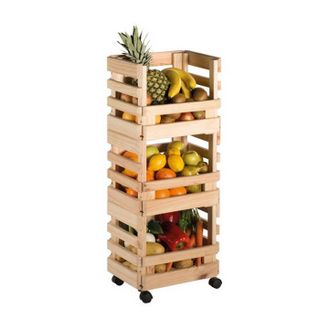 Astigarraga Estante De Verduras De Pino 30x38x90cm - Ev3car.99 - Astigarraga