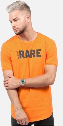 Always Rare Mens Logo T-Shirt | Orange - Size: Regular/36