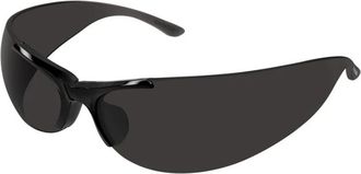 Balenciaga Geometrische Zonnebril - unisex - Zonnebrillen - Zwart - ONE Size - Nylon - Accessoires