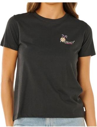 Rip Curl Tide Line Standard Tee T-Shirt f&uuml;r Damen | schwarz