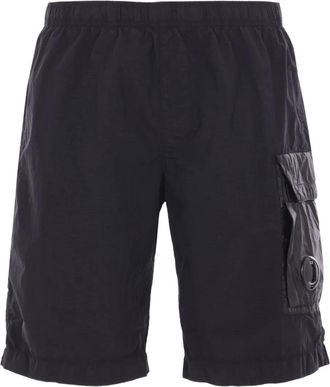 C.P. Company Costume da bagno con applicazione - Nero