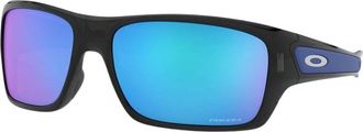 Oakley Sportieve vierkante zonnebril met spiegelglazen - Heren - Zonnebrillen - Zwart - 63 MM - Accessoires