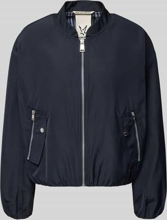 Fuchs Schmitt Jacke mit Rei&szlig;verschlusstaschen in Marine, Gr&ouml;&szlig;e 38