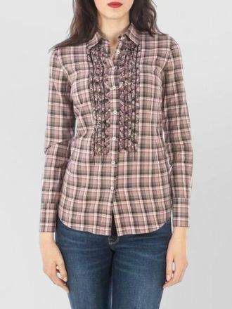 Fred Perry plaid cotton shirt
