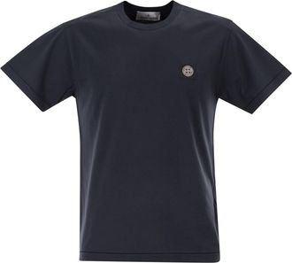 Stone Island Slim-Fit-T-Shirt von Stone Island mit Kompass-Aufn&auml;her