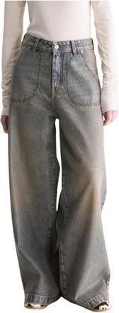 Bellerose Denim N. 62 Wide Jeans - Dames - Loose Fit Jeans - Blauw - W25 - Denim - Jeans