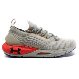 Under Armour HOVR Phantom 2 INKNT ST Synthetic Textile Womens Low Top Trainers - Brown Red - Size:UK 4.5