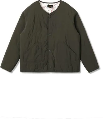 Stan Ray Reversible Quilted Liner Jacket in Olive at Nordstrom, Size X-Large