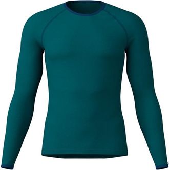 LOEFFLER Shirt L/S Transtex Merino Merinounterw&auml;sche f&uuml;r Herren | blau