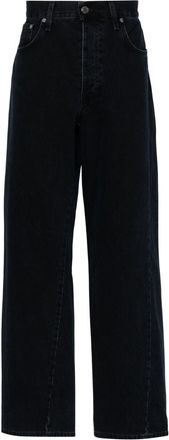 Sunflower twisted wide-leg jeans - men - Organic Cotton - 32/32 - Blue