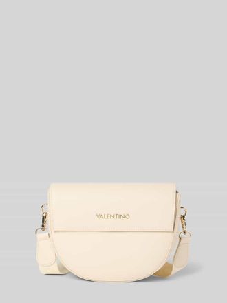Valentino Handbags Handtasche mit Label-Detail und Schulterriemen in Ecru, Gr&ouml;&szlig;e 1
