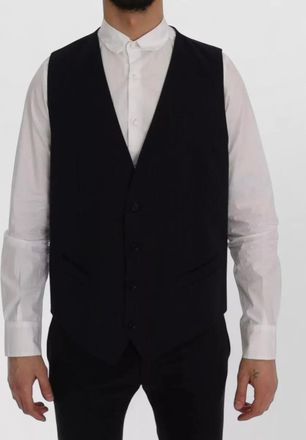 Dolce & Gabbana pinstriped wool waistcoat