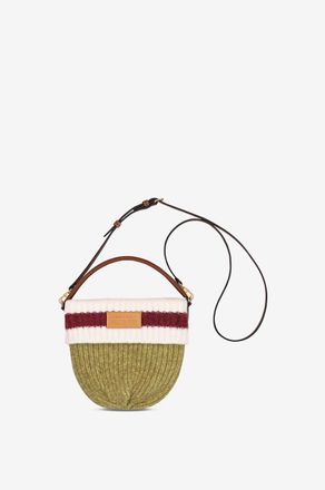 Longchamp Schultertasche aus Strick Le Pliage Cocooning