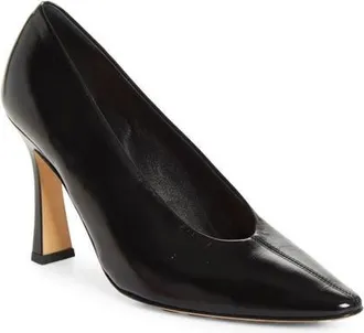 Bottega Veneta Sofia Cushion Pump in 1000 Black at Nordstrom, Size 10.5Us