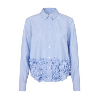 Baum Und Pferdgarten Dames, Blouses & Shirts, Blauw, Maat: XS