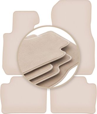 OEM Alfombrillas Premium Beige Para: Bmw 3 G21 Familiar, Touring 2018