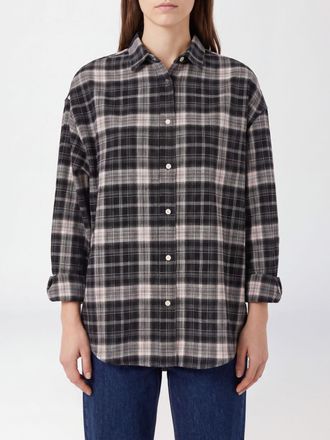 MC2 Saint Barth Long-Sleeved Check Shirt in a Viscose Blend