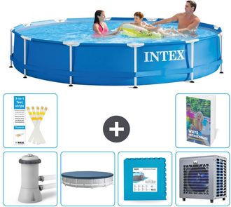 Intex Piscina Con Estructura Redonda - 366x76 Cm - 7-piezas S290
