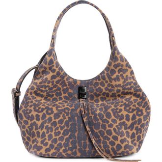 Rebecca Minkoff Darren Leather Carrysome Bag in Leopard at Nordstrom Rack