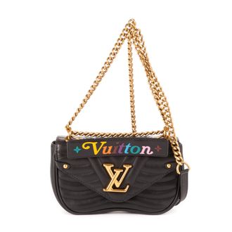 Louis Vuitton Pre-owned Womens New Wave Shoulder Bag - Black - One Size