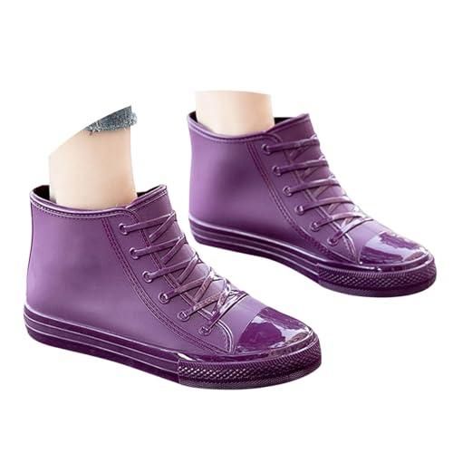 Generic Bottes pluie pour femme travail imperméables semi