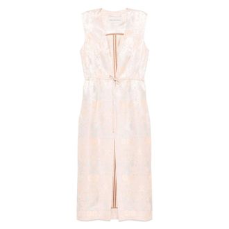 Dries Van Noten Jassen, Dames, Roze, M, Romina Coat