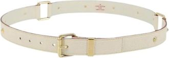 Louis Vuitton Pre-owned Vintage Shoulder Strap - Dames - Vintage Accessoires - Wit - ONE Size - Vintage