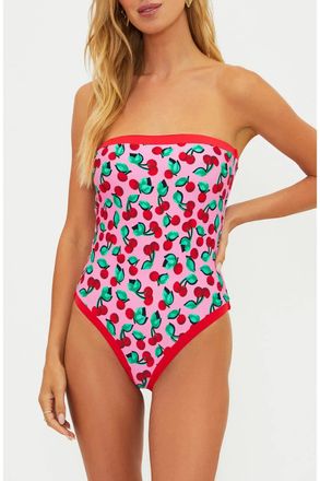 Beach Riot Amber Swimsuit Womens Mon Cherie Stretch One Piece Swimwear GBO3824