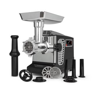 Klarstein Klarstein Kraftprotz Picadora De Carne El&eacute;ctrica 700w Motor De Cobre Acero Inoxidable Color Negro