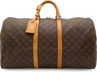 Louis Vuitton Monogram Brown Monogram Boston Bag (Pre-Owned)
