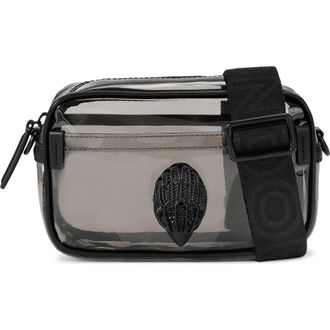 Kurt Geiger Small Kensington Vinyl Camera Crossbody Bag in Black at Nordstrom