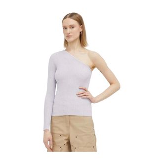 Remain Jersey de cuello redondo - Knitwear - Mujer - P&uacute;rpura - XS