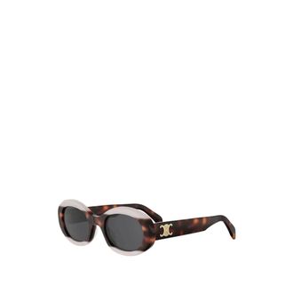 Celine Sunglasses, female, Brown, Size: 52 MM Triomphe Sunglasses