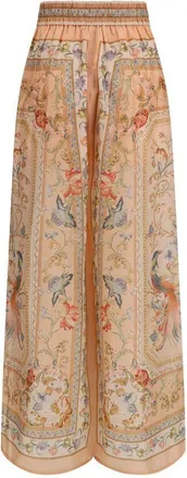 Zimmermann Womens Multicolor Silk Casual Pants