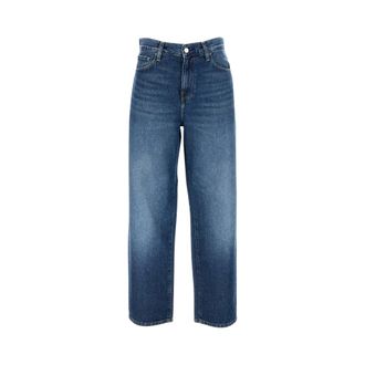 Carhartt Work in Progress Carhartt Wip, Straight Jeans, female, Blue, Size: W26 Straight Jeans