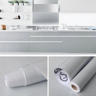 OEM Papel Autoadhesivo Para Muebles, 40 X 300 Cm, Papel Pintado Autoadhesivo, Pegatinas De Vinilo Impermeables Para Muebles, Mesas, Ba&ntilde;os, Champagne