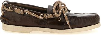 Golden Goose Cruise Loafer - Heren - Bootschoenen - Bruin - 42 EU - Leer - Schoenen