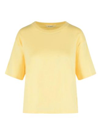 Lisa Yang ribbed dropped-shoulder T-shirt - Yellow